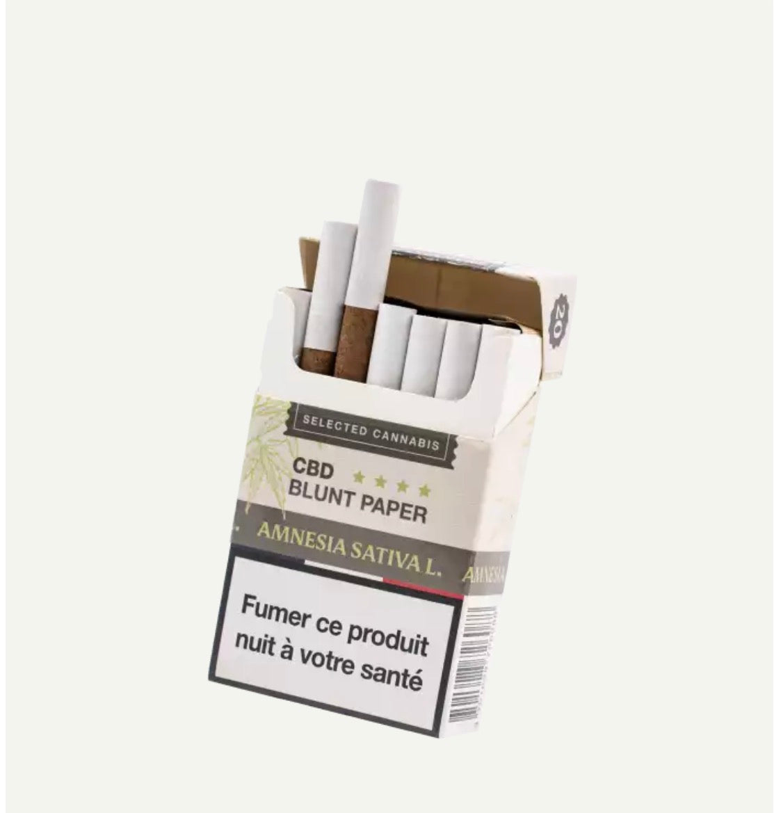 Paquets cigarettes cbd sans tabac