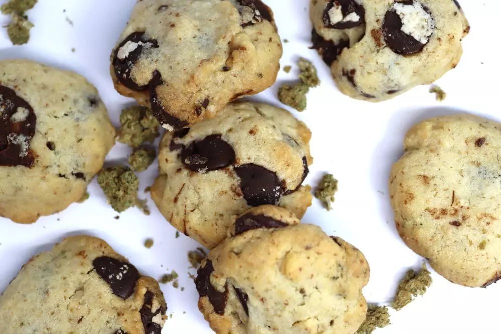 Cookies Croustillants au CBD - La Maison Du Canab